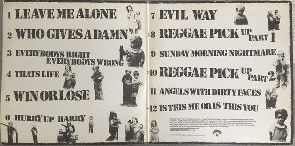Sham 69 : That's Life (LP, Album, Gat)