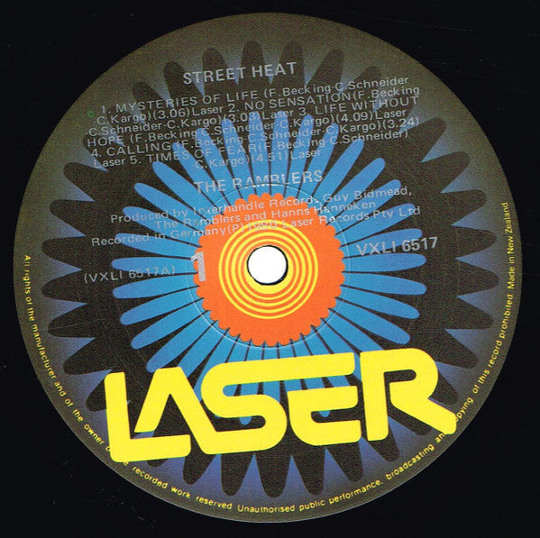 The Ramblers* : Streetheat (LP, Album)