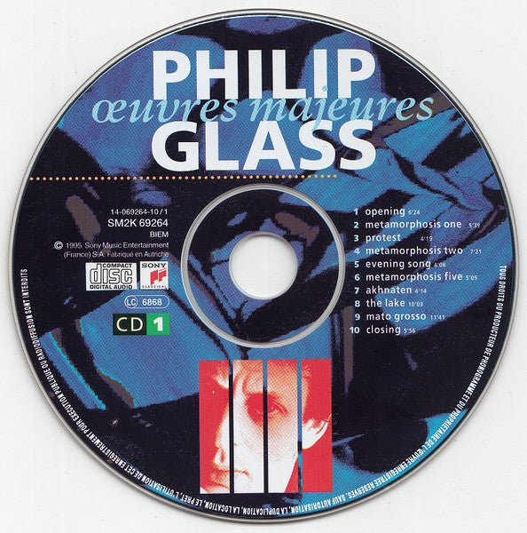 Philip Glass : Oeuvres Majeures (2xCD, Comp)