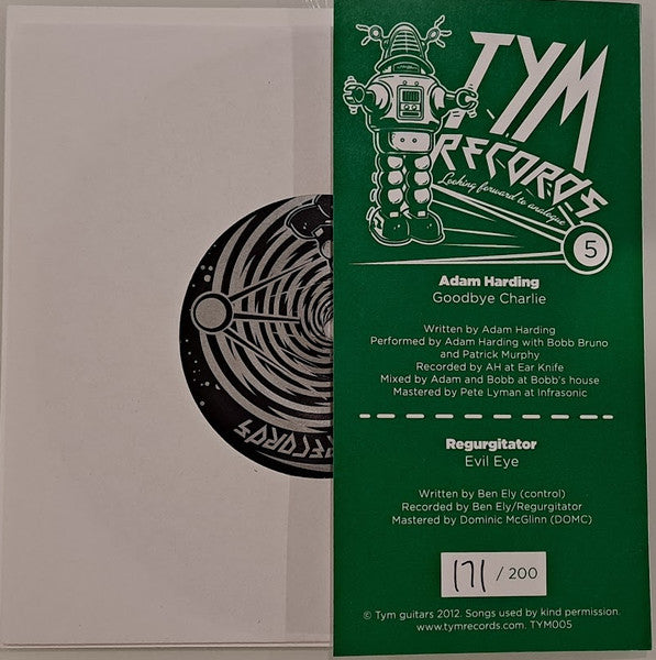 Adam Harding / Regurgitator : Tym Records 5 (7", Num)