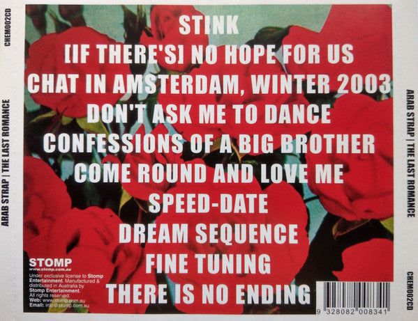 Arab Strap : The Last Romance (CD, Album)