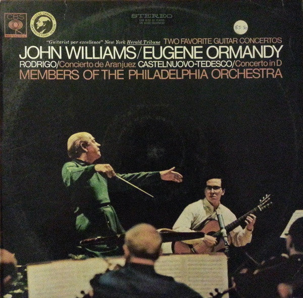 John Williams (7) / Eugene Ormandy - Rodrigo* / Castelnuovo-Tedesco* / Members Of The Philadelphia Orchestra* : Two Favorite Guitar Concertos (LP)