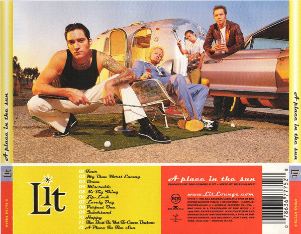 Lit : A Place In The Sun (CD, Album, RE)