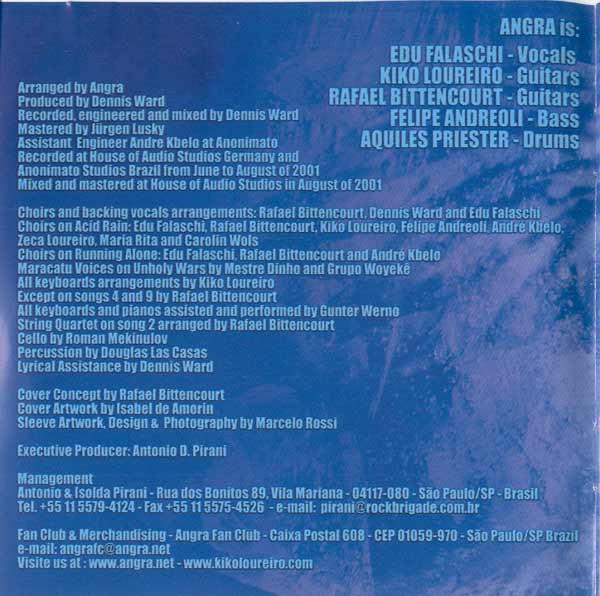 Angra : Rebirth (CD, Album)