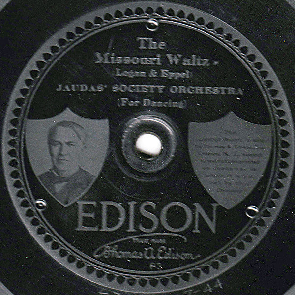 Jaudas' Band  /  Jaudas' Society Orchestra : Poor Butterfly / The Missouri Waltz (Edison Disc, Eng)