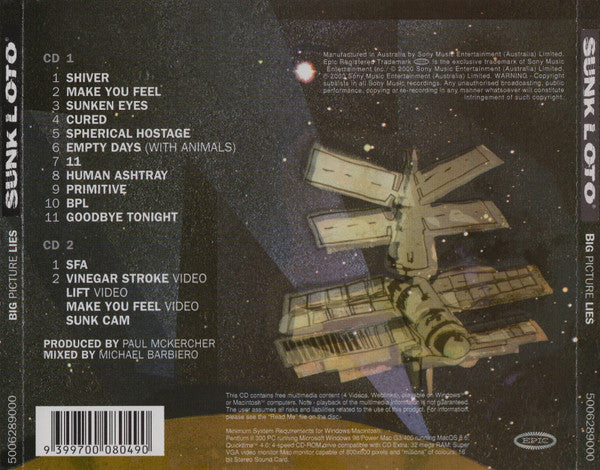 Sunk Loto : Big Picture Lies (CD, Album + CD, Enh)