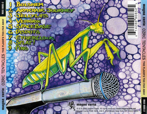 Ozric Tentacles : The Floor's Too Far Away (CD, Album, Enh, P/Mixed, Promo)