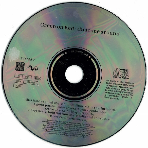 Green On Red : This Time Around (CD, Album)