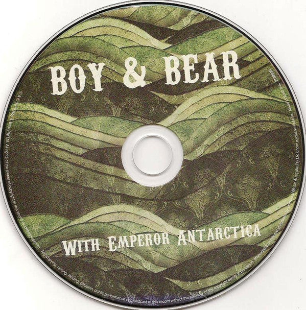Boy & Bear : With Emperor Antarctica (CD, EP)