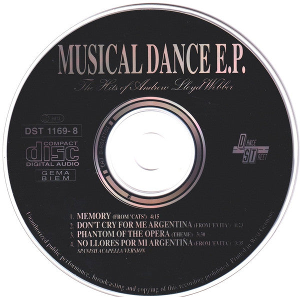 Various : Musical Dance E.P. (CD, Maxi, Comp)