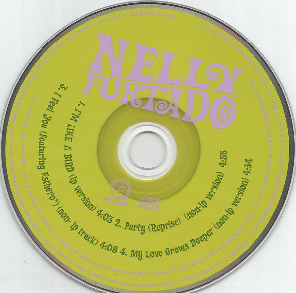 Nelly Furtado : I'm Like A Bird (CD, Single)