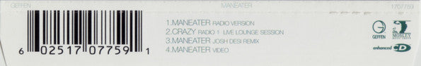 Nelly Furtado : Maneater (CD, Single, Enh)
