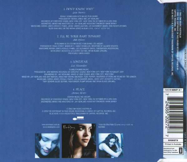 Norah Jones : Don't Know Why (CD, Maxi)