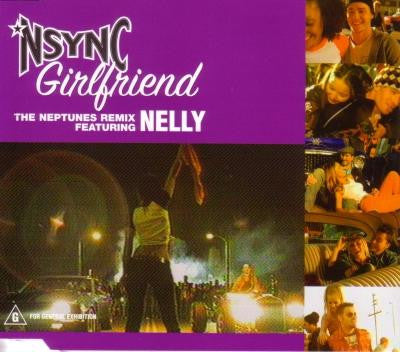 *NSYNC Featuring Nelly : Girlfriend (The Neptunes Remix) (CD, Single, Enh)