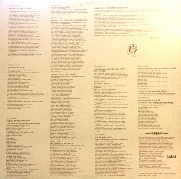 Cobbers : All For Me Grog (LP, Album, RE)