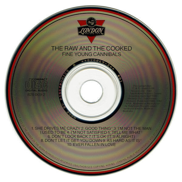 Fine Young Cannibals : The Raw & The Cooked (CD, Album)