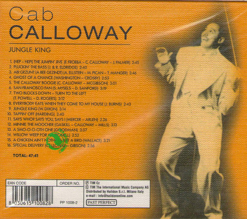 Cab Calloway : Jungle King (CD, Album, Comp)
