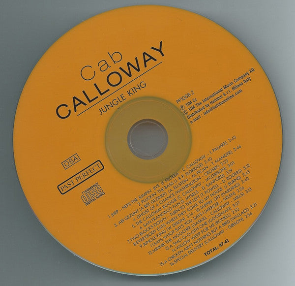 Cab Calloway : Jungle King (CD, Album, Comp)