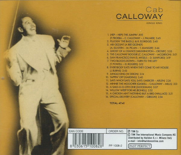 Cab Calloway : Jungle King (CD, Album, Comp)
