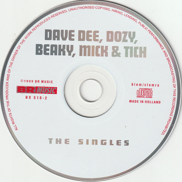Dave Dee, Dozy, Beaky, Mick & Tich : The Singles (CD, Comp)