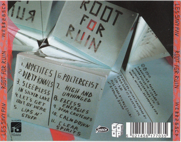Les Savy Fav : Roots For Ruin (CD, Album)