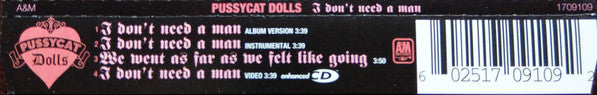 Pussycat Dolls* : I Don't Need A Man (CD, Maxi, Enh)
