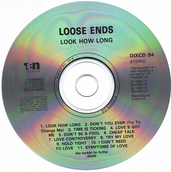 Loose Ends : Look How Long (CD, Album)