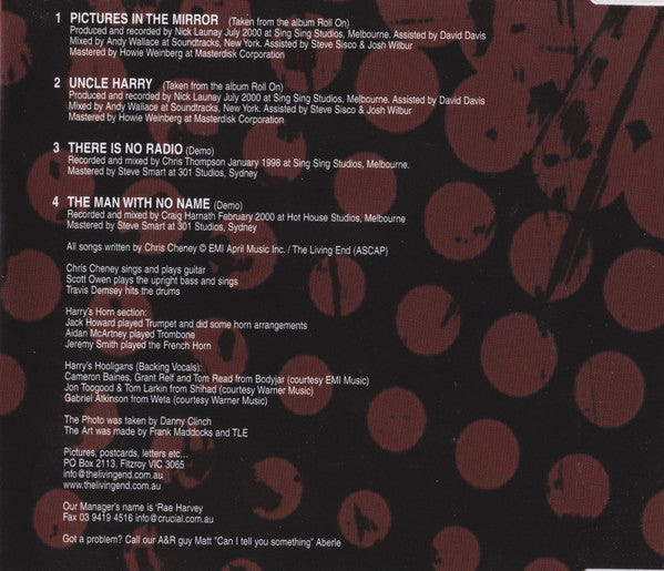 The Living End : Pictures In The Mirror (CD, Single)