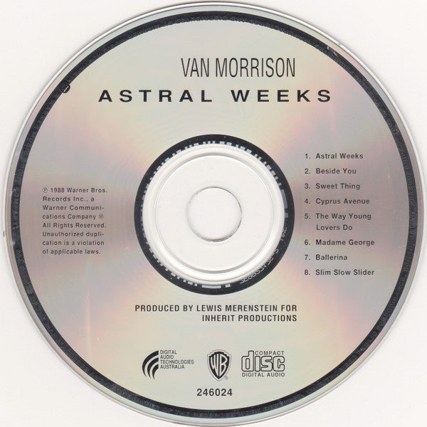 Van Morrison : Astral Weeks (CD, Album, RE)