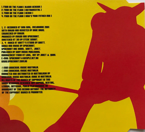 Spiderbait : Four On The Floor (CD, Single)