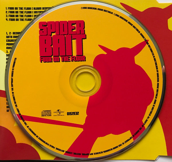 Spiderbait : Four On The Floor (CD, Single)