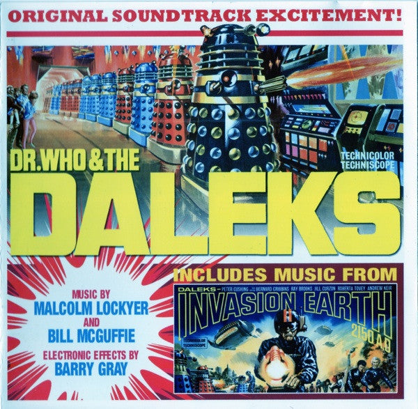 Malcolm Lockyer, Bill McGuffie and Barry Gray : Dr. Who & The Daleks (CD, Album, Comp)