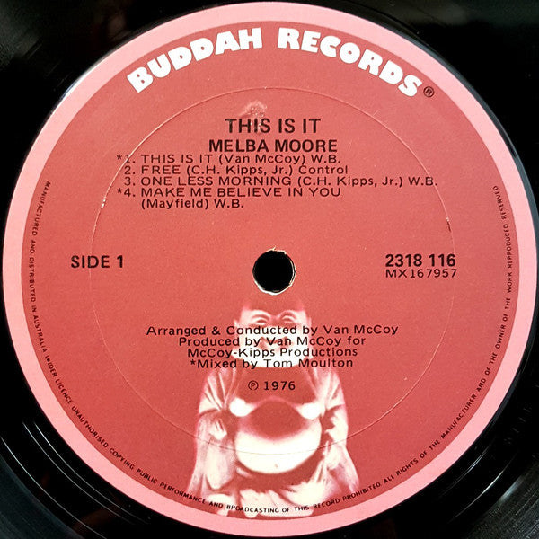 Melba Moore : This Is It (LP, Album)
