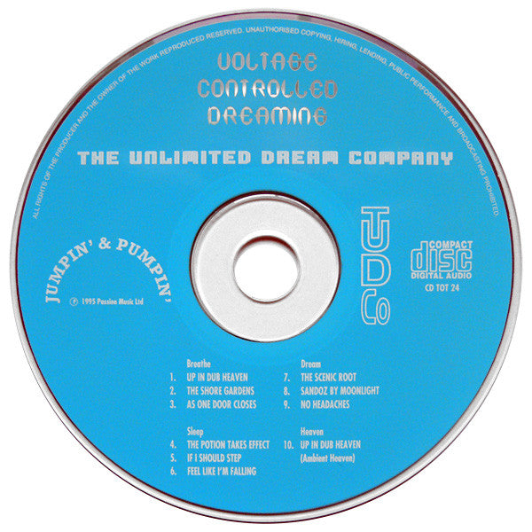 The Unlimited Dream Company : Voltage Controlled Dreaming (CD, Album)