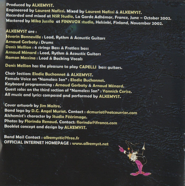 Alkemyst : Meeting In The Mist (CD, Album)