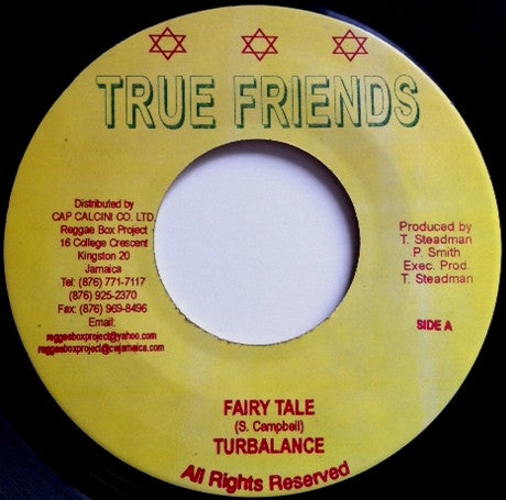 Turbulence (4) / Gabriel (5) : Fairy Tale / Bling (7")