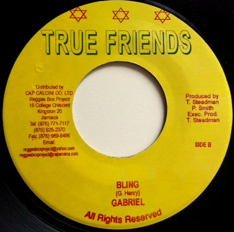 Turbulence (4) / Gabriel (5) : Fairy Tale / Bling (7")
