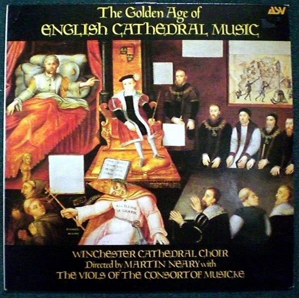 Winchester Cathedral Choir : The Golden Age Of English Cathedral Music (LP)