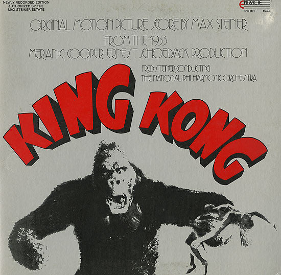 The National Philharmonic Orchestra*, Fred Steiner, Max Steiner : King Kong: The Original Motion Picture Score 1933 (LP, Dol)