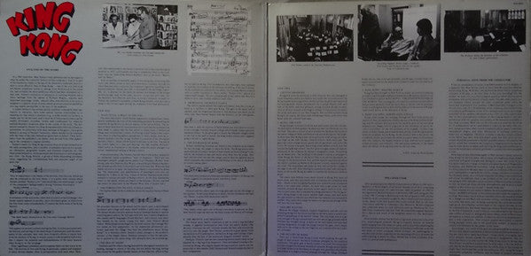 The National Philharmonic Orchestra*, Fred Steiner, Max Steiner : King Kong: The Original Motion Picture Score 1933 (LP, Dol)