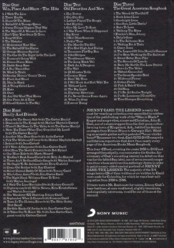 Johnny Cash : The Legend (4xCD, Comp + Box, RE)