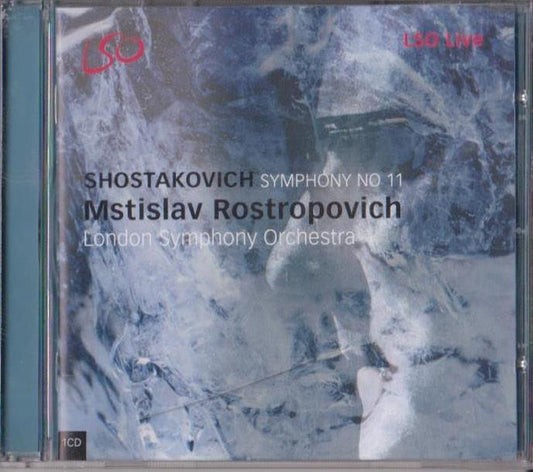 Dmitri Shostakovich - Mstislav Rostropovich, London Symphony Orchestra : Symphony No 11 (CD, Album)