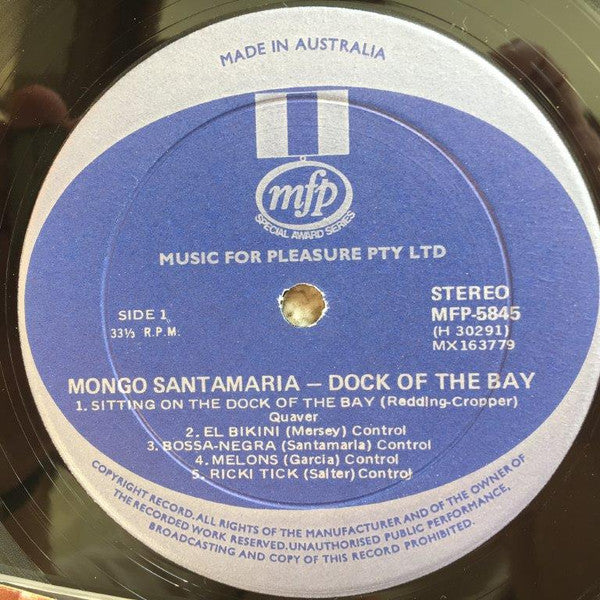 Mongo Santamaria : Dock Of The Bay (LP, Comp)