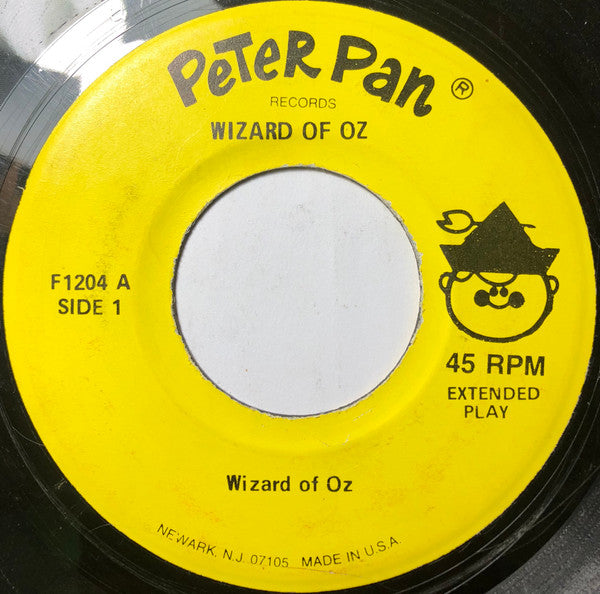 Peter Pan Players : The Wizard Of Oz (7")