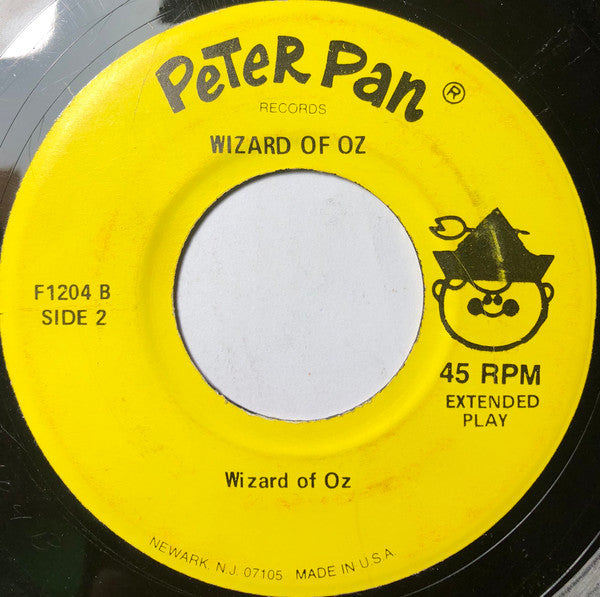 Peter Pan Players : The Wizard Of Oz (7")