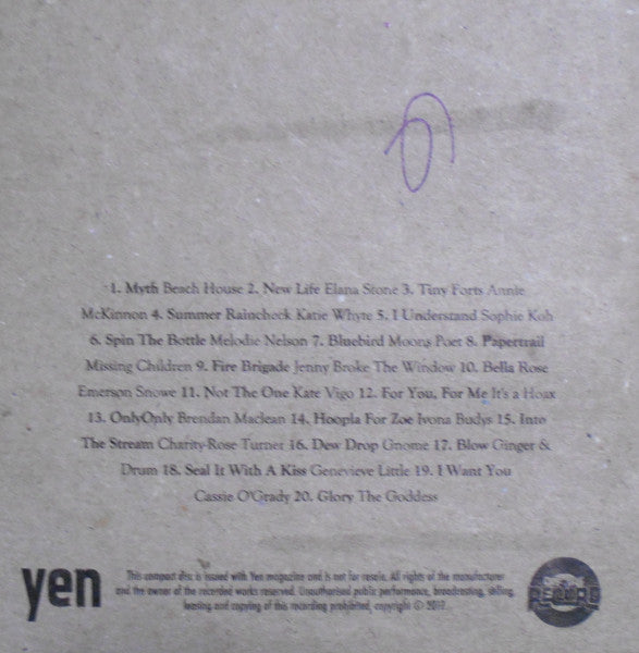 Various : Yen - Off The Record (CD, Comp, Promo)