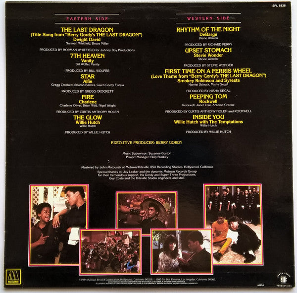 Various : Berry Gordy's The Last Dragon (Original Motion Picture Soundtrack) (LP)