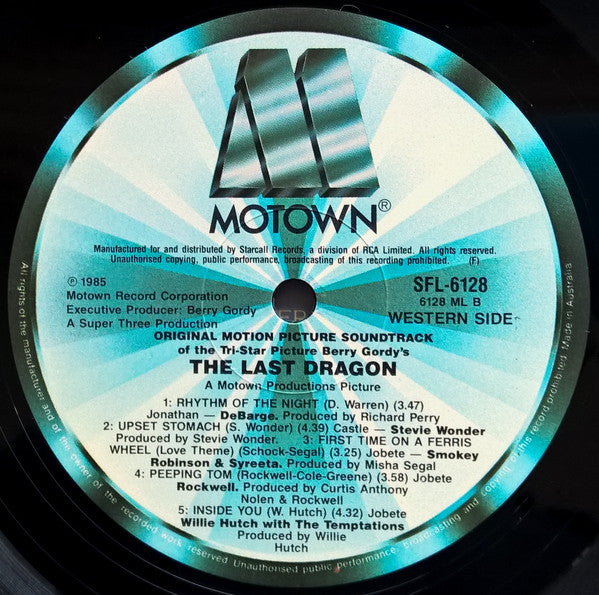 Various : Berry Gordy's The Last Dragon (Original Motion Picture Soundtrack) (LP)