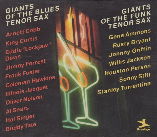 Various : Giants Of The Blues And Funk Tenor Sax (3xCD, Comp)