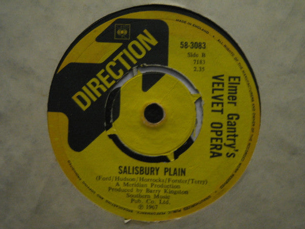 Elmer Gantry's Velvet Opera : Flames (7", Single)
